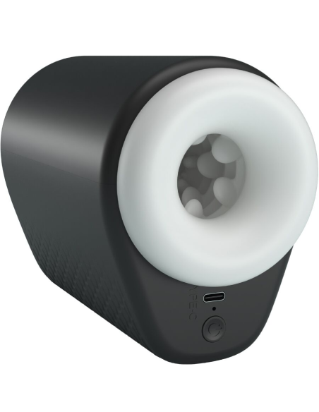 PRETTY LOVE - DJ GIRL MASTURBADOR MASCULINO CON VIBRACIÓN 5 CONFIGURACIONES NEGRO