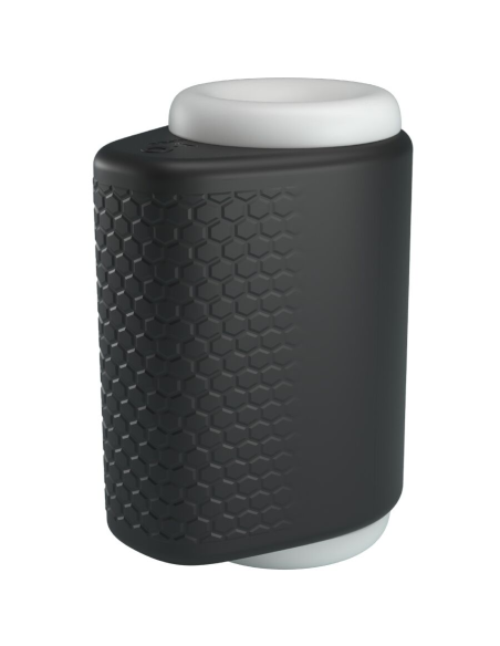 PRETTY LOVE - DJ GIRL MASTURBADOR MASCULINO CON VIBRACIÓN 5 CONFIGURACIONES NEGRO