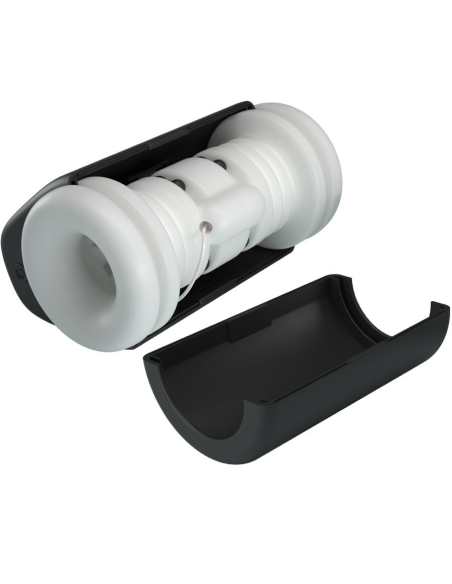 PRETTY LOVE - DJ GIRL MASTURBADOR MASCULINO CON VIBRACIÓN 5 CONFIGURACIONES NEGRO