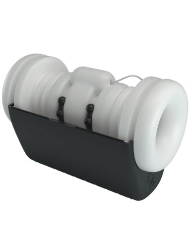 PRETTY LOVE - DJ GIRL MASTURBADOR MASCULINO CON VIBRACIÓN 5 CONFIGURACIONES NEGRO