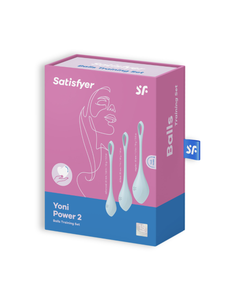 SATISFYER - YONI POWER 2 Bolas Chinas de Entrenamiento | SEXPLACE.MX