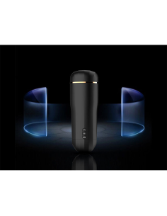 SHEQU - SNOW MASTURBADOR VAGINA CON VIBRACIÓN Y SUCCIONADOR