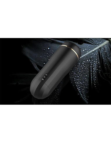 SHEQU - SNOW MASTURBADOR VAGINA CON VIBRACIÓN Y SUCCIONADOR