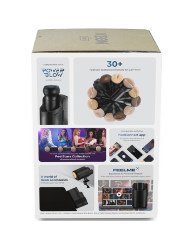 KIIROO - KEON WIFI COMBO MASTURBADOR AUTOMÁTICO FEEL STROKER
