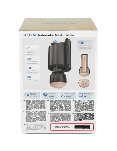 KIIROO - KEON WIFI MASTURBADOR AUTOMÁTICO