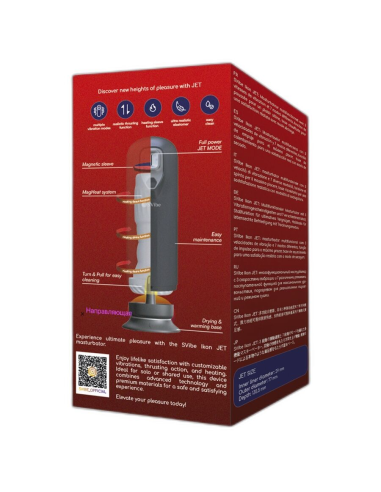 SNAIL VIBE - IKON JET MASTURBADOR EFECTO CALOR Y EMPUJE