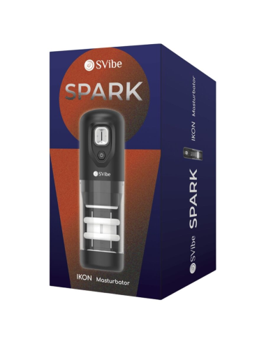 SNAIL VIBE - IKON SPARK MASTURBADOR CON EMPUJE Y ROTACIÓN