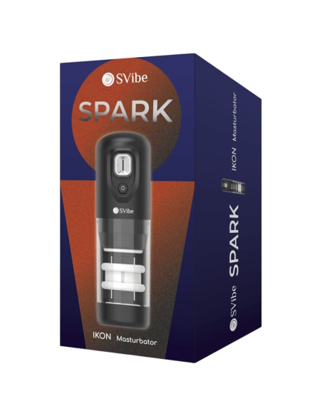 SNAIL VIBE - IKON SPARK MASTURBADOR CON EMPUJE Y ROTACIÓN
