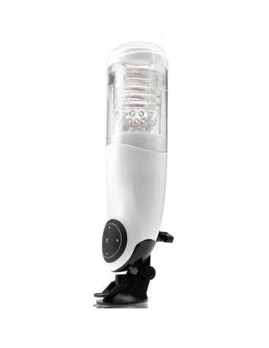 EXTREME TOYZ - PDX MEGA BATOR USB MASTURBADOR MASCULINO VAGINA BLANCO