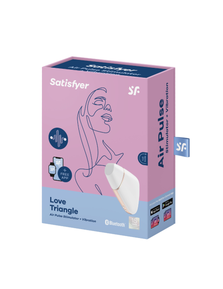 SATISFYER - LOVE TRIANGLE Vibrador y Estimulador | SEXPLACE.MX