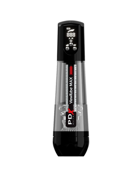 PDX ELITE - VIEWTUBE MAX VIEW MASTURNADOR AUTOMÁTICO CON SUCCIÓN TRANSPARENTE