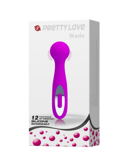 PRETTY LOVE - MASAJEADOR RECARGABLE WADE 12 FUNCIONES