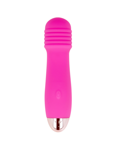 DOLCE VITA - VIBRADOR RECARGABLE THREE ROSA 7 VELOCIDADES