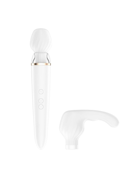 SATISFYER - DOUBLE WANDER APP BLANCO