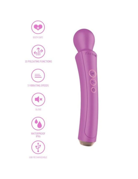 XOCOON - THE CURVED WAND FUCSIA