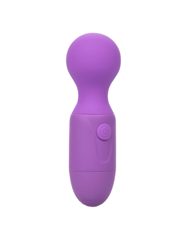 CALEXOTICS - FIRST TIME MASAJEADOR RECARGABLE 10 VIBRACIONES VIOLETA