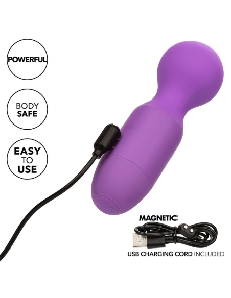 CALEXOTICS - FIRST TIME MASAJEADOR RECARGABLE 10 VIBRACIONES VIOLETA
