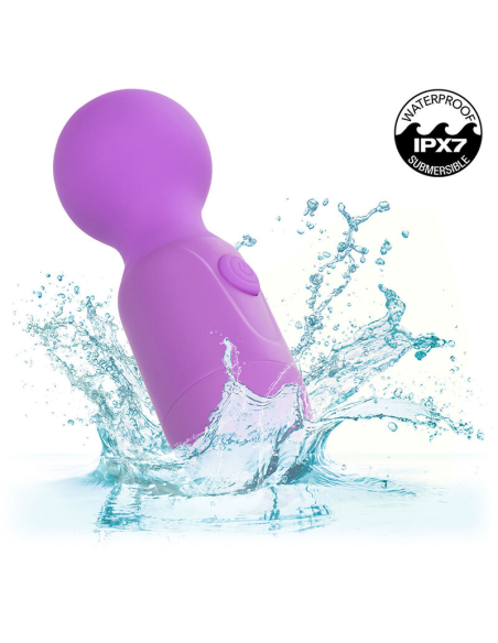 CALEXOTICS - FIRST TIME MASAJEADOR RECARGABLE 10 VIBRACIONES VIOLETA