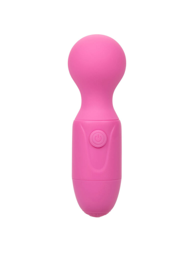 CALEXOTICS - FIRST TIME MASAJEADOR RECARGABLE 10 VIBRACIONES ROSA