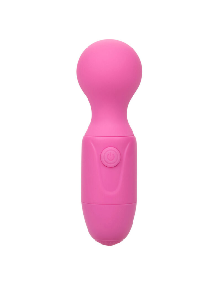 CALEXOTICS - FIRST TIME MASAJEADOR RECARGABLE 10 VIBRACIONES ROSA