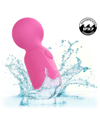 CALEXOTICS - FIRST TIME MASAJEADOR RECARGABLE 10 VIBRACIONES ROSA