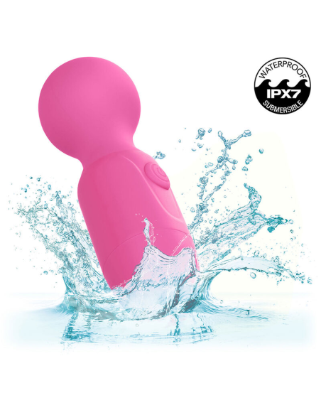 CALEXOTICS - FIRST TIME MASAJEADOR RECARGABLE 10 VIBRACIONES ROSA