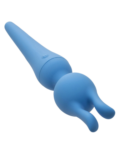 CALEXOTICS - COUTURE KIT VIBRADOR WAND 10 VIBRACIONES AZUL