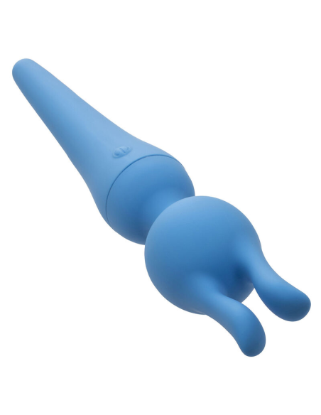 CALEXOTICS - COUTURE KIT VIBRADOR WAND 10 VIBRACIONES AZUL