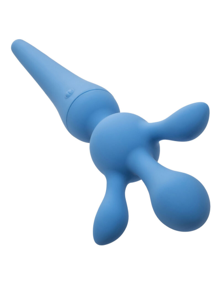 CALEXOTICS - COUTURE KIT VIBRADOR WAND 10 VIBRACIONES AZUL