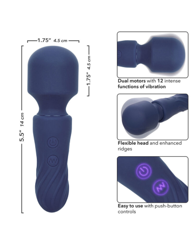 CALEXOTICS - CHARISMA CHARM MASAJEADOR 12 FUNCIONES MORADO