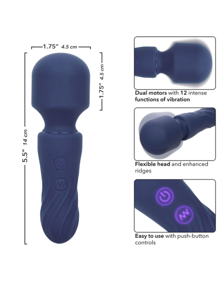 CALEXOTICS - CHARISMA CHARM MASAJEADOR 12 FUNCIONES MORADO