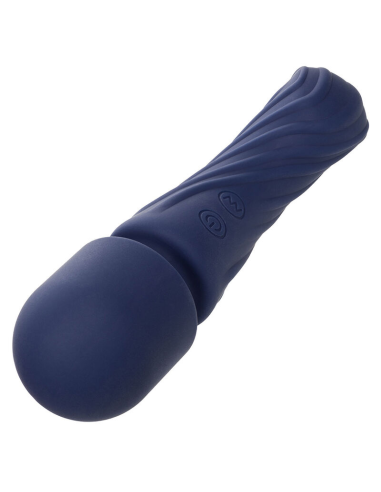 CALEXOTICS - CHARISMA ALLURE MASAJEADOR DOBLE MOTOR 12 FUNCIONES 17,25 CM X 4,5 CM MORADO