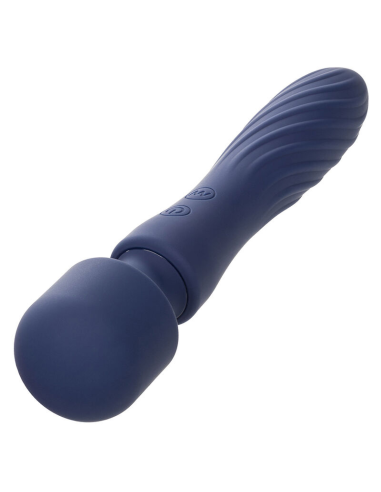 CALEXOTICS - CHARISMA MYSTIQUE MASAJEADOR DOBLE MOTOR 12 FUNCIONES 21,5 CM X 4,5 CM MORADO