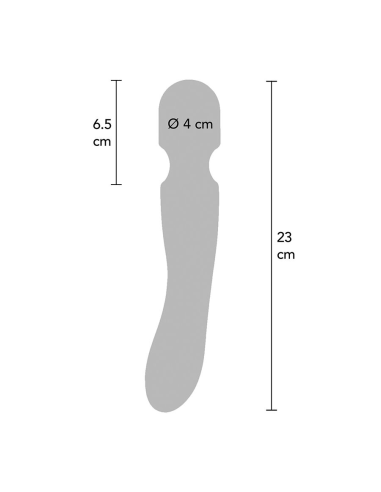 TOYJOY - LUZ ZENITH MASAJEADOR WAND NEGRO