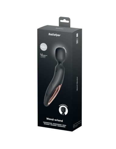 SATISFYER - WAND ERLAND MASAJEADOR VIBRADOR NEGRO