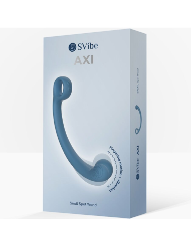 SNAIL VIBE - AXI VARITA DE MASAJE VIBRADORA AZUL