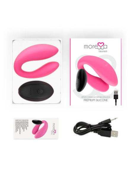 MORESSA - LAUREN CONTROL REMOTO ESTIMULADOR PARA PAREJAS