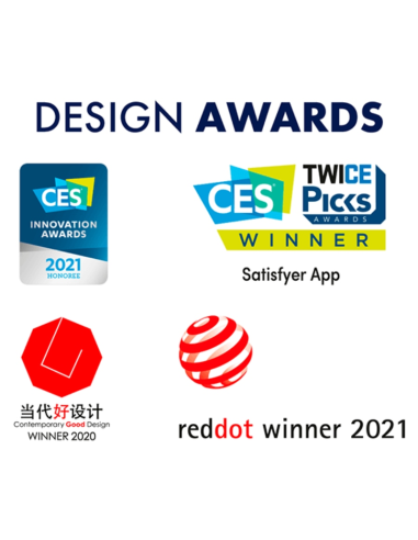 SATISFYER - DOUBLE FUN PARTNER VIBRADOR LILA