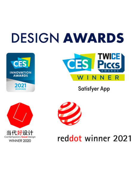 SATISFYER - DOUBLE FUN PARTNER VIBRADOR LILA