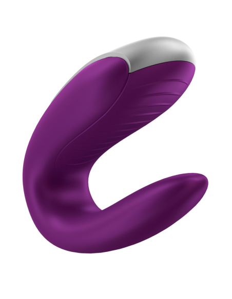SATISFYER - DOUBLE FUN PARTNER VIBRADOR LILA