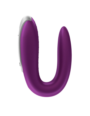 SATISFYER - DOUBLE FUN PARTNER VIBRADOR LILA