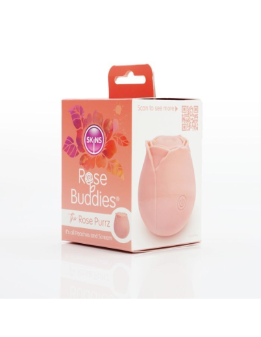 SKINS - ROSE BUDDIES Rose Purrz Vibrador portable | SexPlace.MX