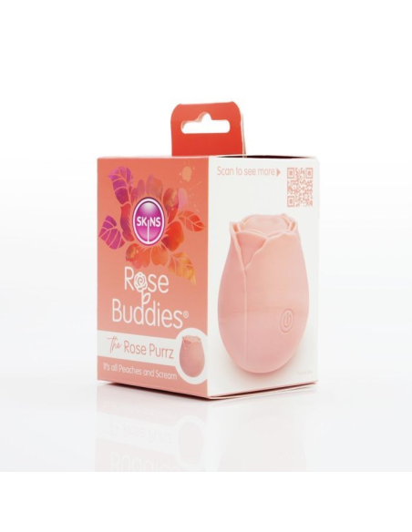 SKINS - ROSE BUDDIES Rose Purrz Vibrador portable | SexPlace.MX