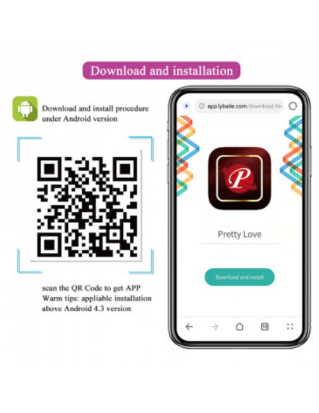 PRETTY LOVE - CATALINA MASAJEADOR FREE APP LILA
