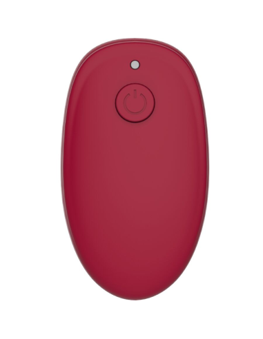 SNAIL VIBE - GIZI DÚO ESTIMULADOR DE PAREJAS CONTROL REMOTO BURDEOS