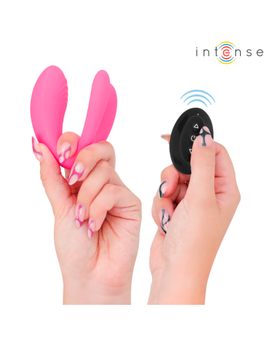 INTENSE - JULIA VIBRADOR and ESTIMULADOR DE PINZAS CONTROL REMOTO