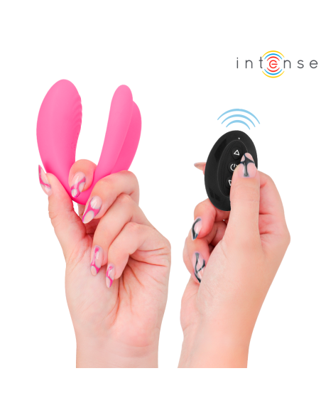 INTENSE - JULIA VIBRADOR and ESTIMULADOR DE PINZAS CONTROL REMOTO