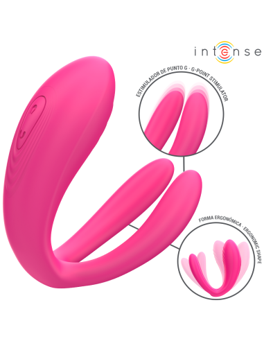 INTENSE - JULIA VIBRADOR and ESTIMULADOR DE PINZAS CONTROL REMOTO