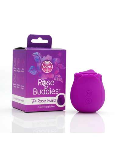 SKINS - ROSE BUDDIES Rose Twirlz Estimulador de clítoris | SexPlace.MX