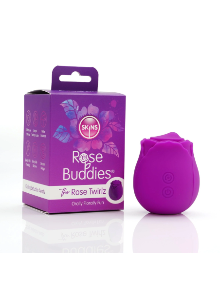 SKINS - ROSE BUDDIES Rose Twirlz Estimulador de clítoris | SexPlace.MX